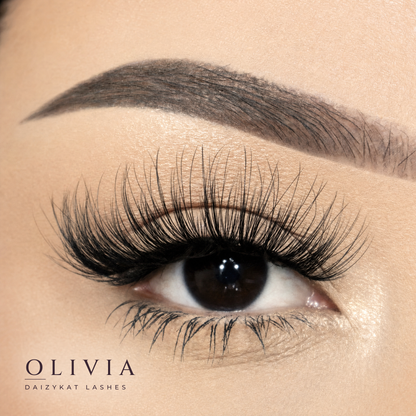 Olivia - 4D Luxury Synthetic Easy To Apply Hand Made Lashes