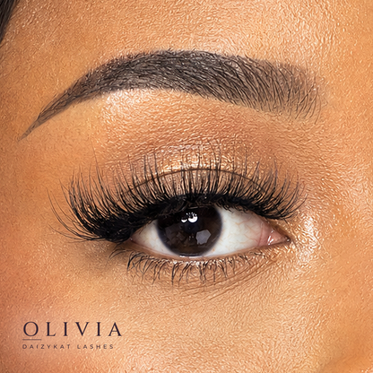 Olivia - 4D Luxury Synthetic Easy To Apply Hand Made Lashes