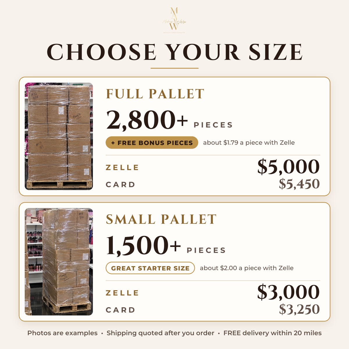 Wholesale Overstock Makeup Pallet