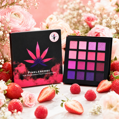 16 BIN -  PINKLEBERRY EYESHADOW PALETTE - All The Pinks You'll Ever Need!!