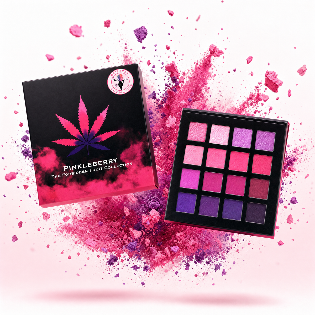 16 BIN -  PINKLEBERRY EYESHADOW PALETTE - All The Pinks You'll Ever Need!!