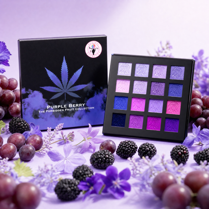 83 BIN - PURPLE BERRY EYESHADOW PALETTE - All The Purples You Need!!