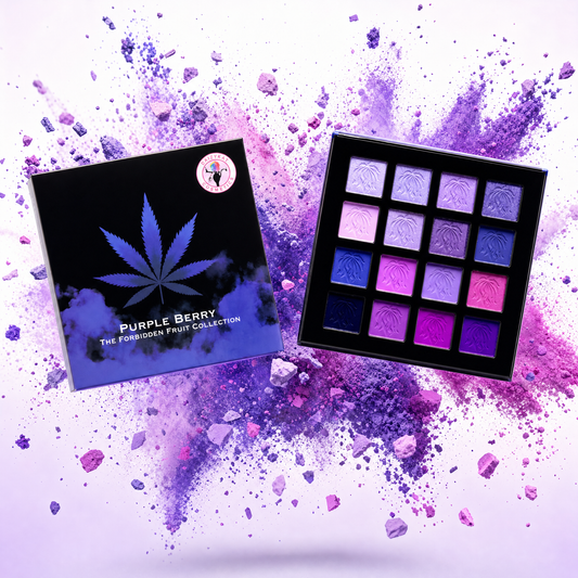83 BIN - PURPLE BERRY EYESHADOW PALETTE - All The Purples You Need!!