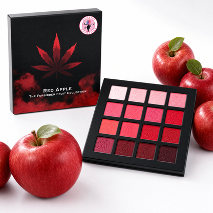 151 BIN - RED APPLE EYESHADOW PALETTE - All The Reds You Need!!