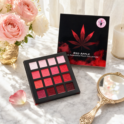 151 BIN - RED APPLE EYESHADOW PALETTE - All The Reds You Need!!
