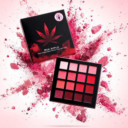 151 BIN - RED APPLE EYESHADOW PALETTE - All The Reds You Need!!