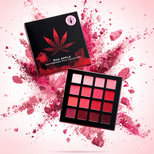 151 BIN - RED APPLE EYESHADOW PALETTE - All The Reds You Need!!