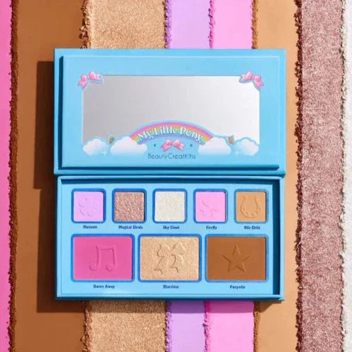 BEAUTY CREATIONS X MY LITTLE PONY - LOST IN CLOUDS SHADOW PALETTE - The Pink Makeup Box