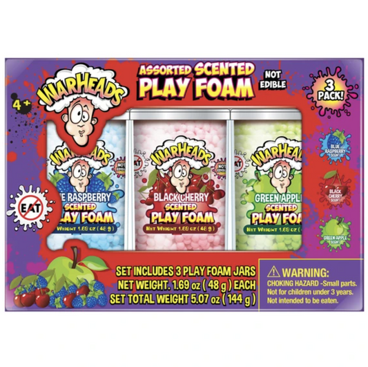 War Heads 3 Pack Play Foam