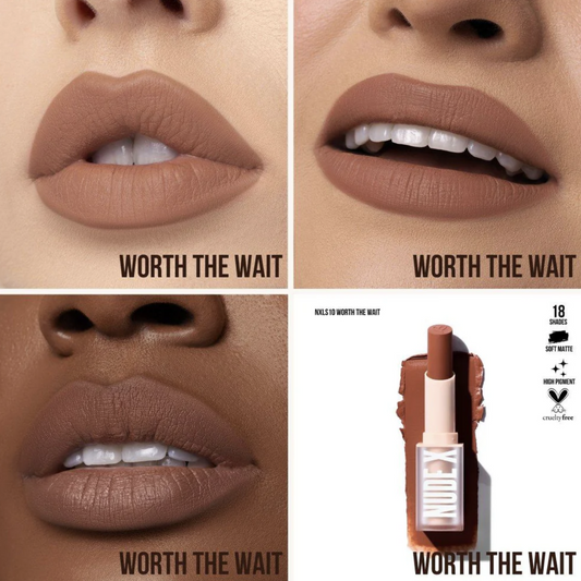 117 BIN - Nude X Soft Matte Lipstick - WORTH THE WAIT