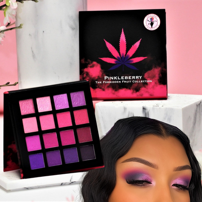 PINKLEBERRY EYESHADOW PALETTE - All The Pinks You'll Ever Need!! - The Pink Makeup Box