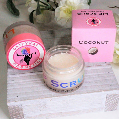 Coconut Lip Scrub - The Pink Makeup Box