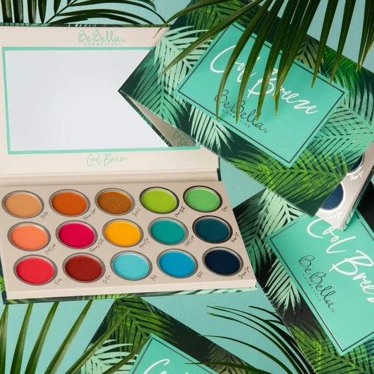 Cool Breeze Eyeshadow Palette - The Pink Makeup Box