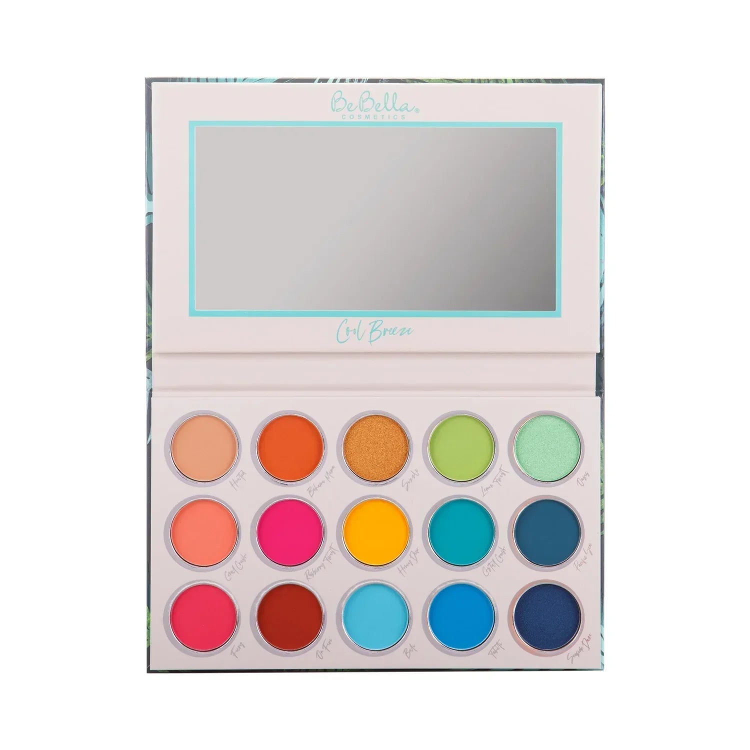 Cool Breeze Eyeshadow Palette - The Pink Makeup Box