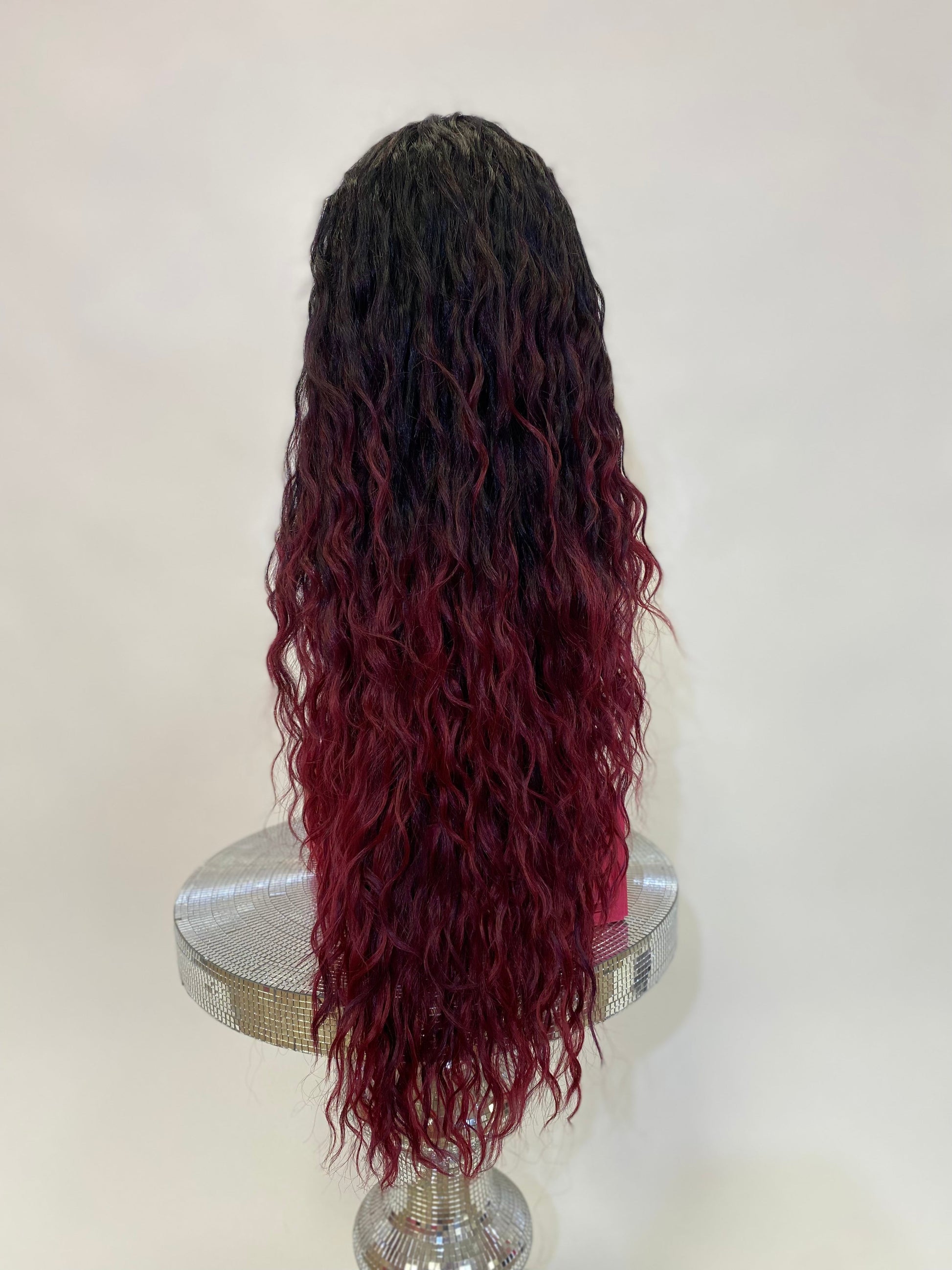 Erica - 13x4 Free Part Lace Front Wig - Color BUG 30in - The Pink Makeup Box