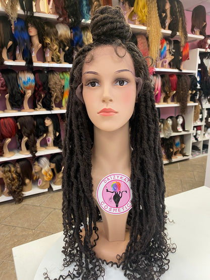 #183 Ava - 4x4 Free Part Lace Front Wig - Color 4 - The Pink Makeup Box