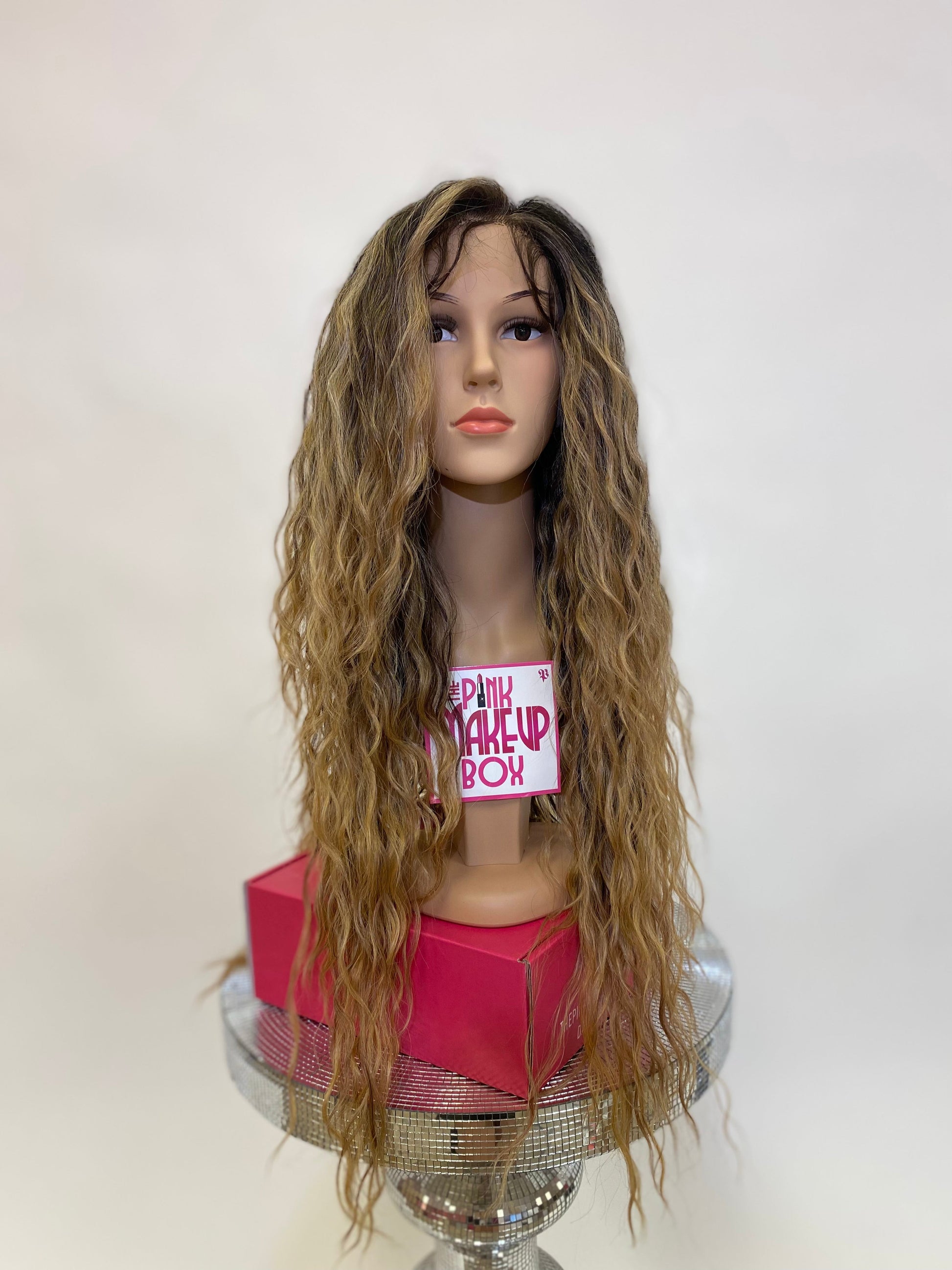 Erica - 13x4 Free Part Lace Front Wig - Honey 30in - The Pink Makeup Box