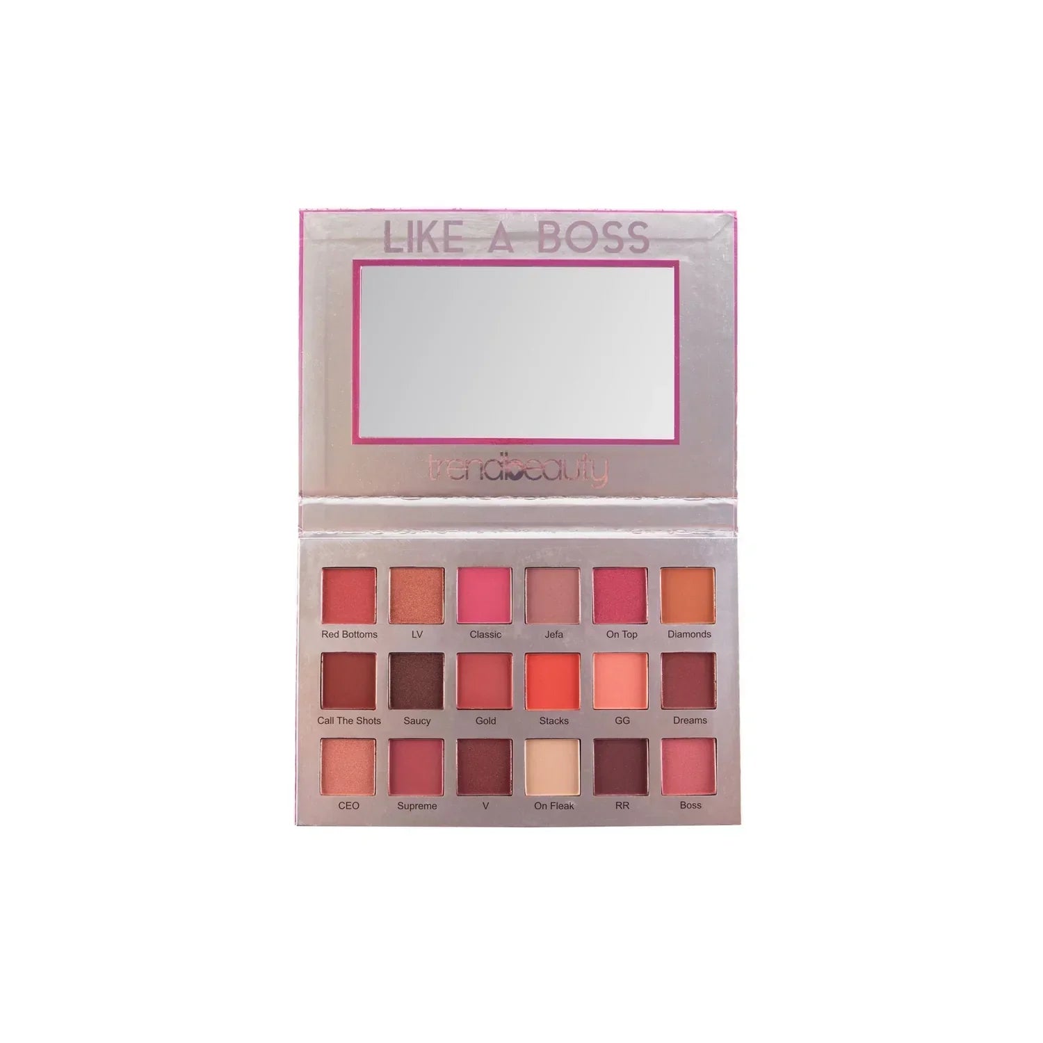 Like A Boss Eyeshadow Palette - The Pink Makeup Box