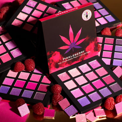 PINKLEBERRY EYESHADOW PALETTE - All The Pinks You'll Ever Need!! - The Pink Makeup Box