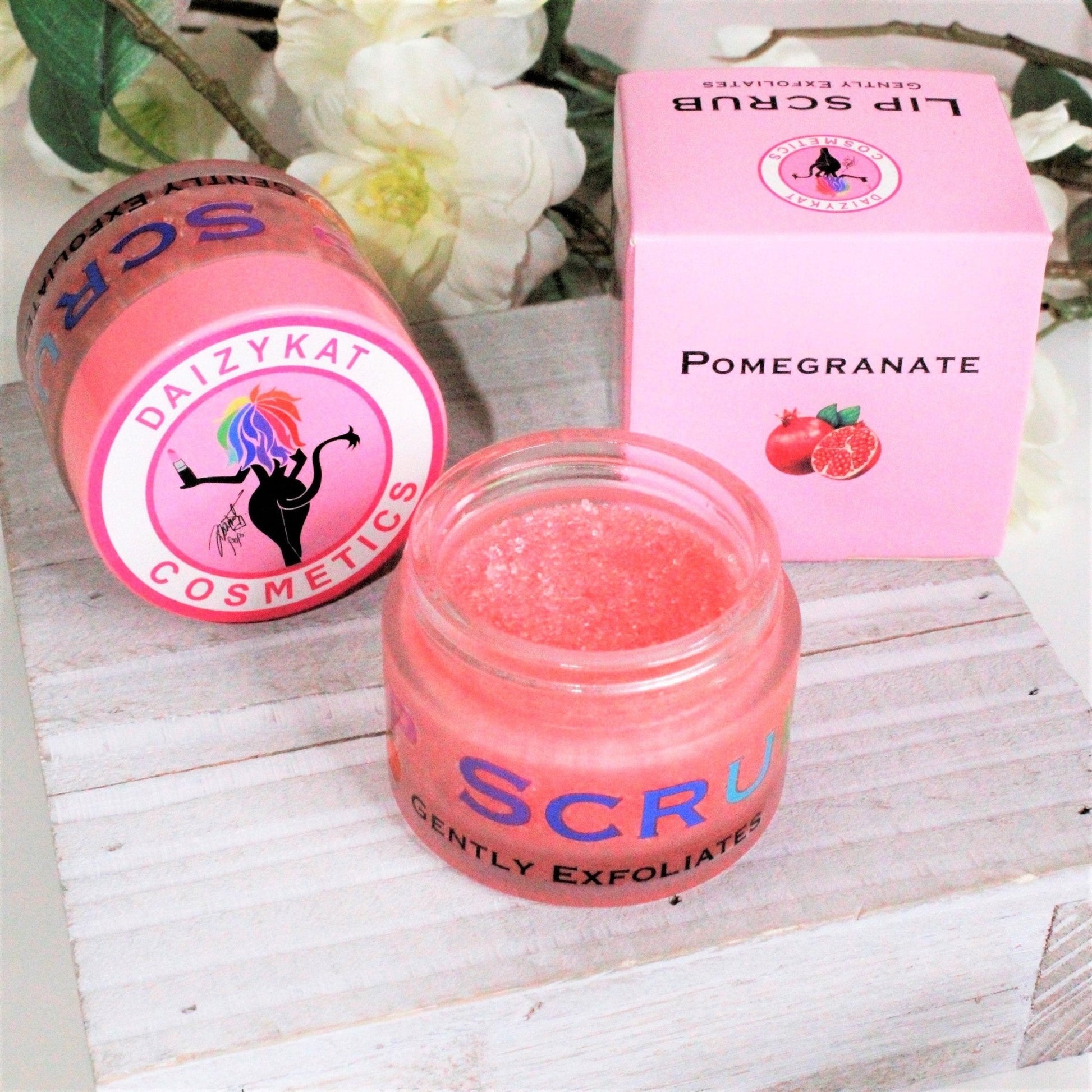 Pomegranate Lip Scrub - The Pink Makeup Box