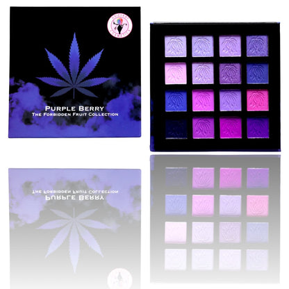 PURPLE BERRY EYESHADOW PALETTE - All The Purples You Need!! - The Pink Makeup Box